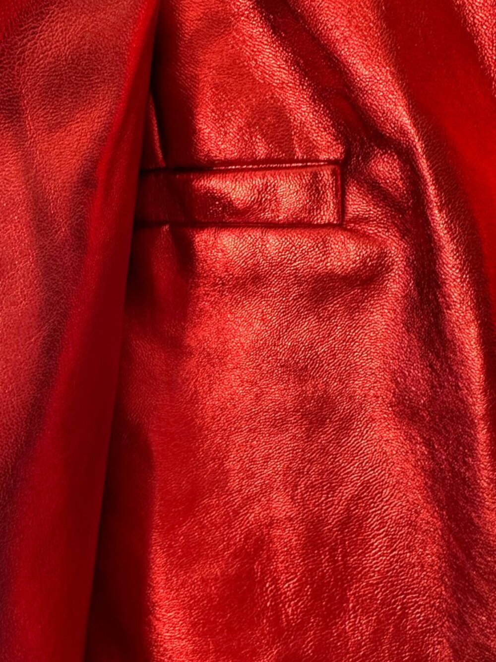 Eloquii Metallic Red Pants Size 26 - Picture 2 of 4